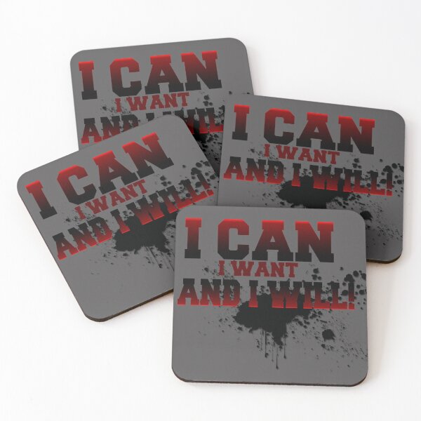 Item preview, I CAN I WANT AND I WILL! designed and sold by budoleague.