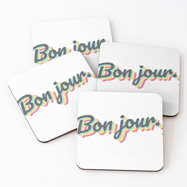 Item preview, Bon jour. designed and sold by MILESTYLES.