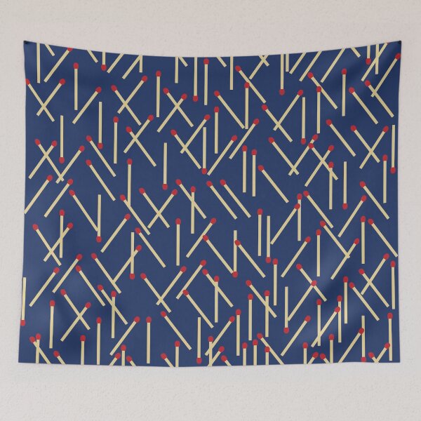 Item preview, Fire Matches Pattern designed and sold by kapotka.
