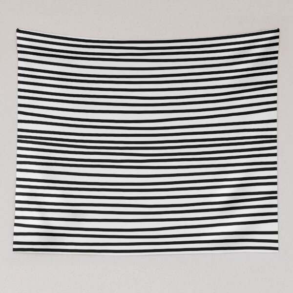 Item preview, Striped Black Men Handmade lines Masculine Happy designed and sold by rupydetequila.