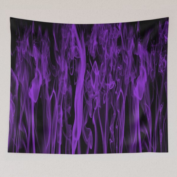 Item preview, Purple Smoke on Black Background Large designed and sold by Darcy777.