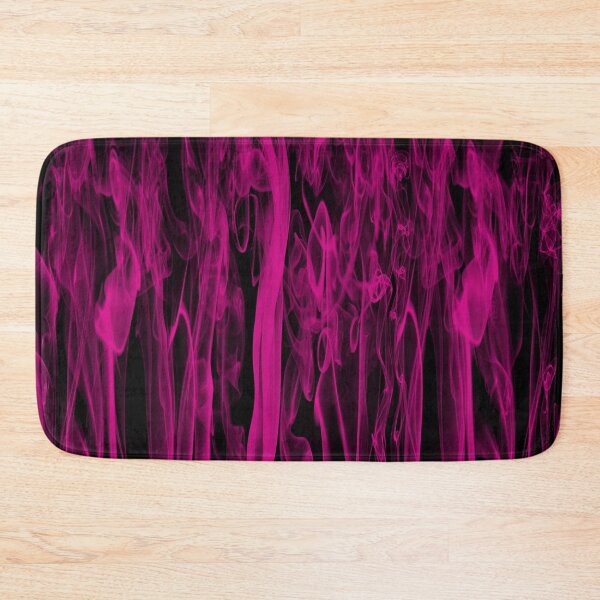 Item preview, Magenta Smoke on Black Background Large designed and sold by Darcy777.