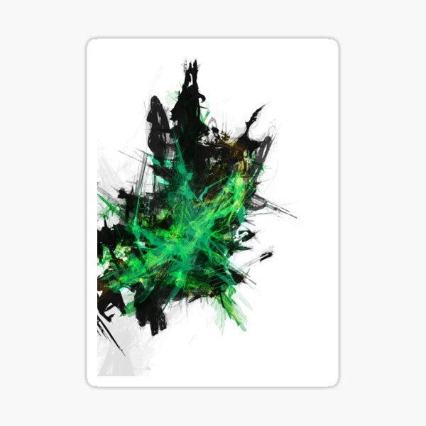 Abstract 031 Sticker