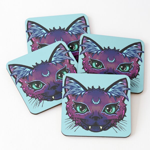 Item preview, Mystic Cat (Purple) designed and sold by Lil SLiP.