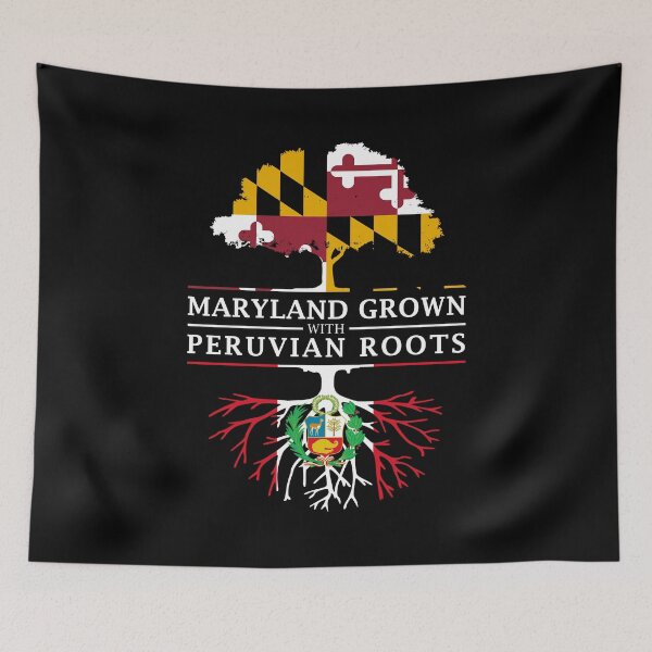 Item preview, Maryland Grown with Peruvian Roots designed and sold by ockshirts.