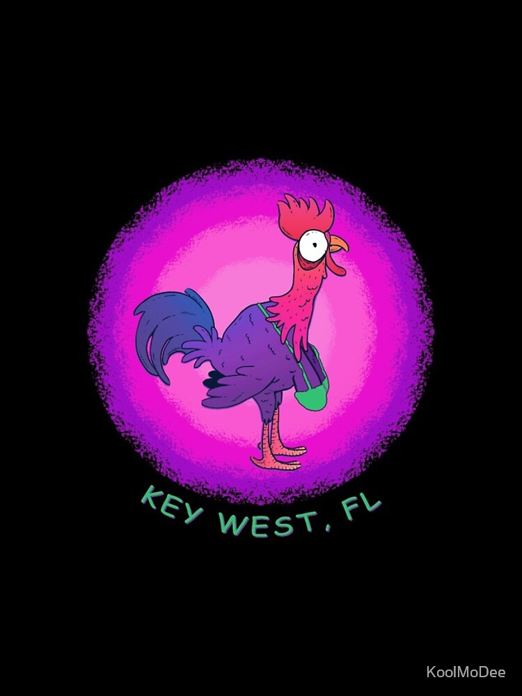 Thumbnail 4 of 4, iPhone Case, Key West Fantasy Chicken In Bikini designed and sold by KoolMoDee.