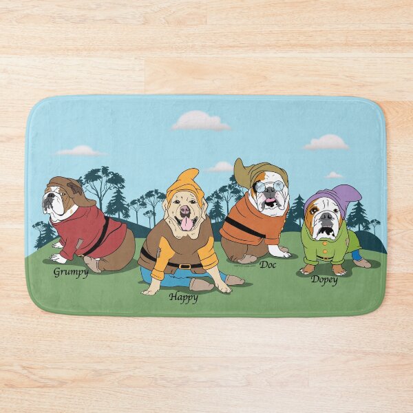 Item preview, The Bulldog Dwarves designed and sold by ArtisticBulldog.