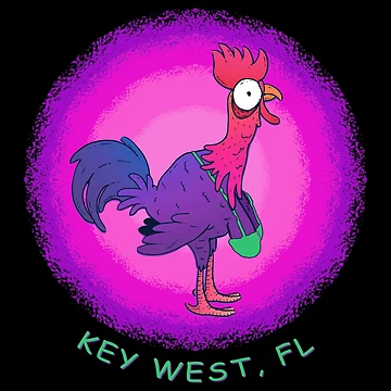 Artwork thumbnail, Key West Fantasy Chicken In Bikini by KoolMoDee