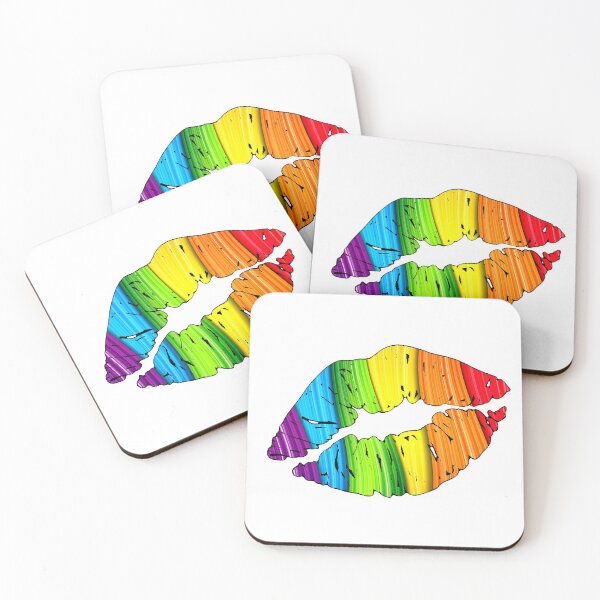 Item preview, Rainbow kiss designed and sold by TizianaDF.