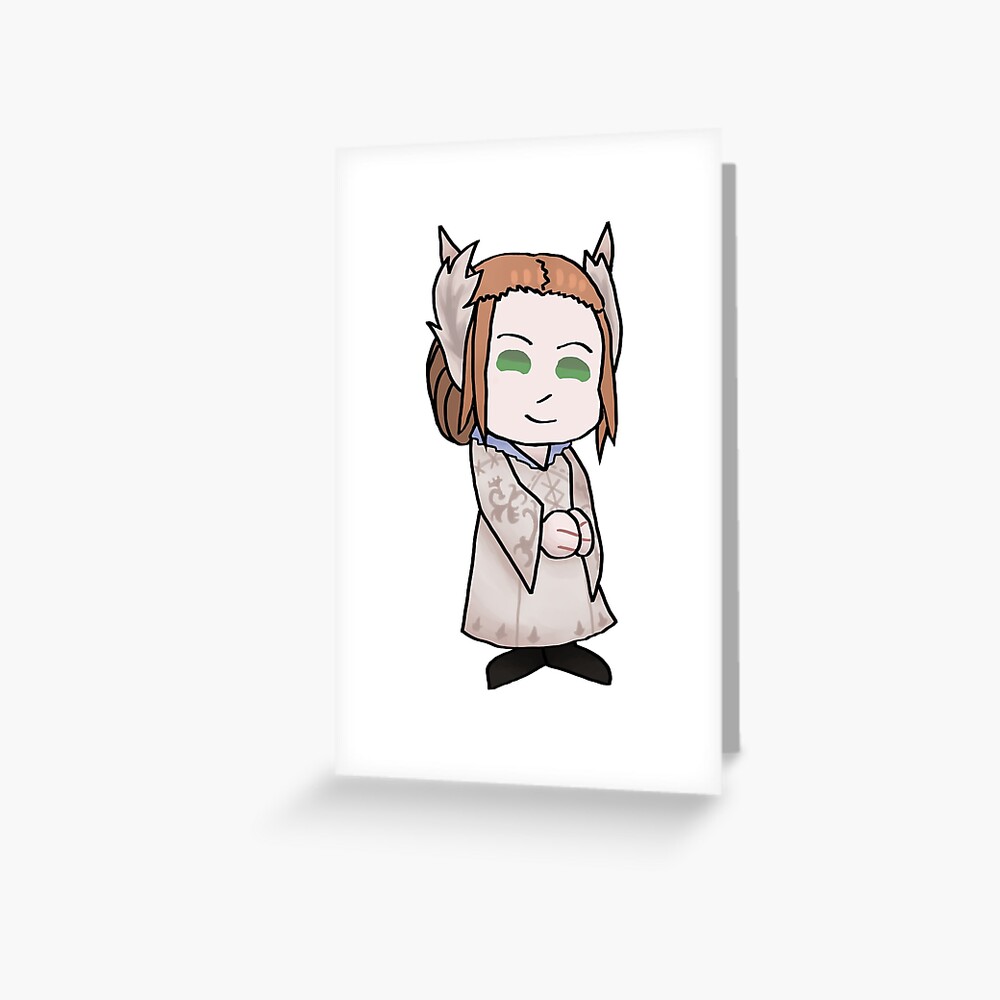 Kan E Senna Chibi Art Print By Doomgay Redbubble