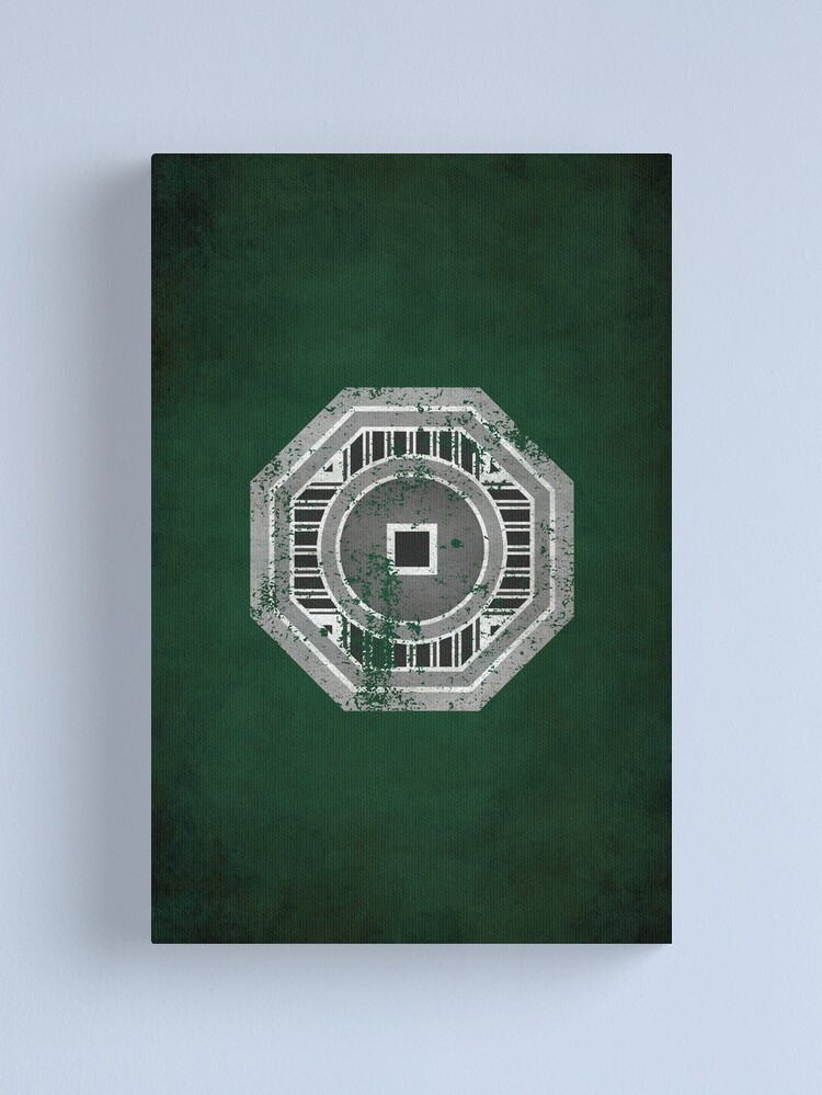 Alternate view of Earth Empire Logo · Distressed Canvas Print