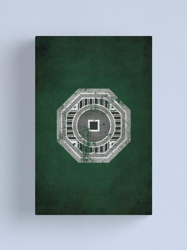Alternate view of Earth Empire Logo · Distressed Canvas Print