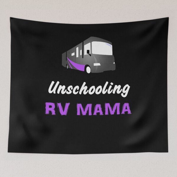 Item preview, Unschooling RV MAMA - RV Momma Home School Tee Shirt designed and sold by roadworkplay.