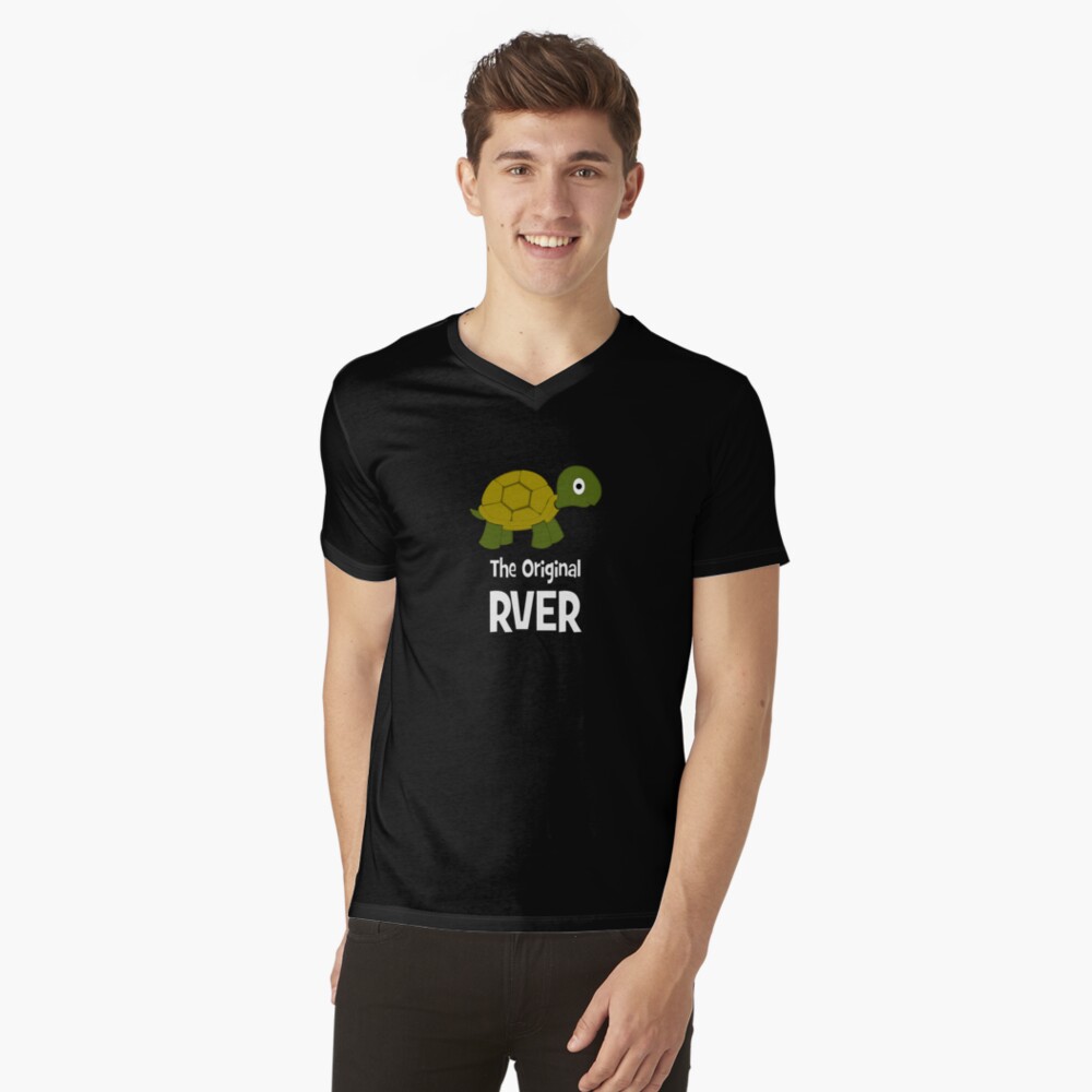 Item preview, V-Neck T-Shirt designed and sold by roadworkplay.