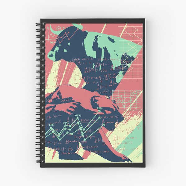 Item preview, Bull market, bear market, stock market, stocks designed and sold by Walhallaarts.