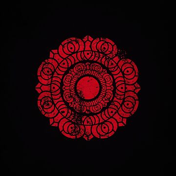 Artwork thumbnail, Order of the Red Lotus Logo · Distressed by Logogami