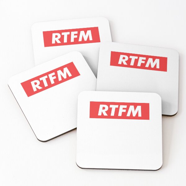 Item preview, RTFM in Red Box designed and sold by sealdesign.