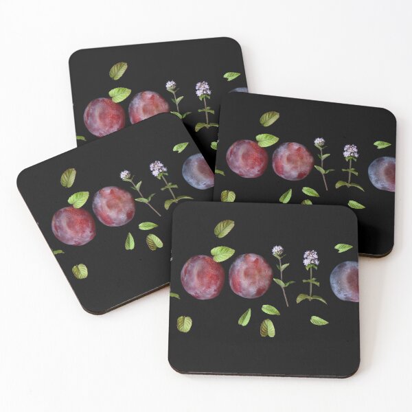 Item preview, Plums and Mint designed and sold by Gabriele Maurus.