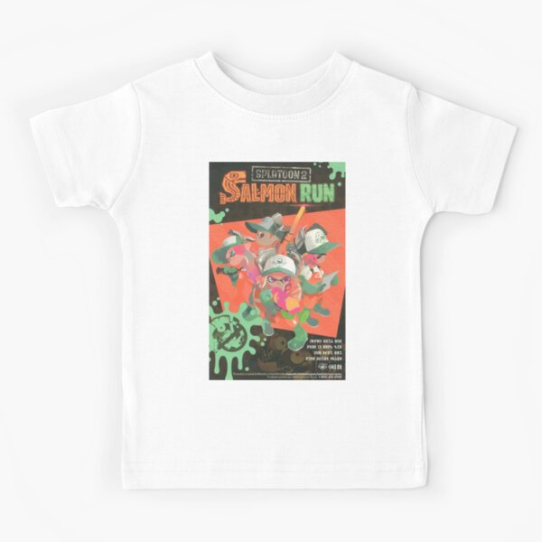 Splatoon 2 salmon run Kids T-Shirt