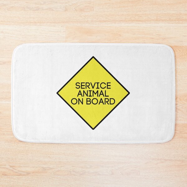 Item preview, Service Animal On Board designed and sold by emilywerfel.