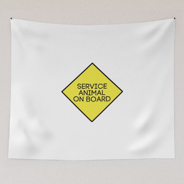 Item preview, Service Animal On Board designed and sold by emilywerfel.