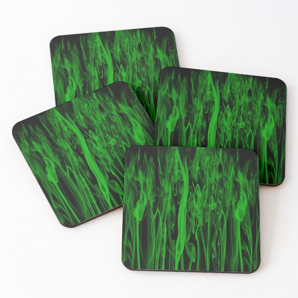 Item preview, Green Smoke on Black Background Large designed and sold by Darcy777.