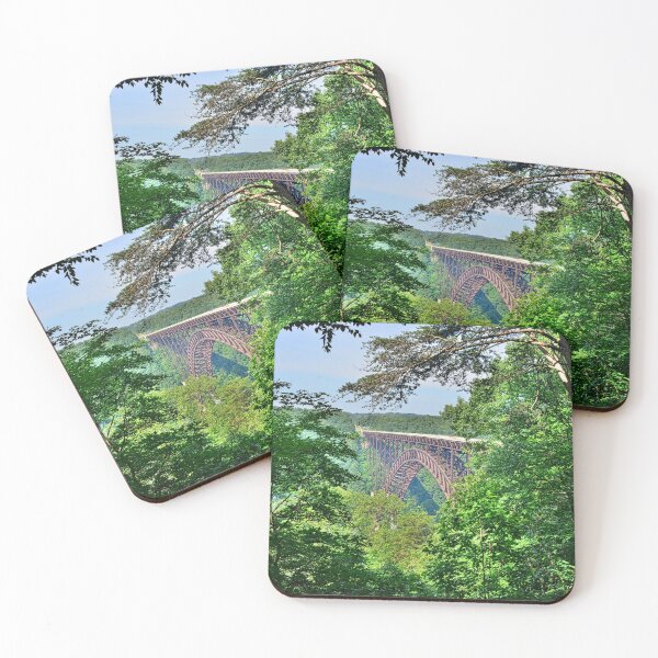 Item preview, A Nature Framed View Of New River Gorge Bridge West Virginia designed and sold by LisaWootenPhoto.