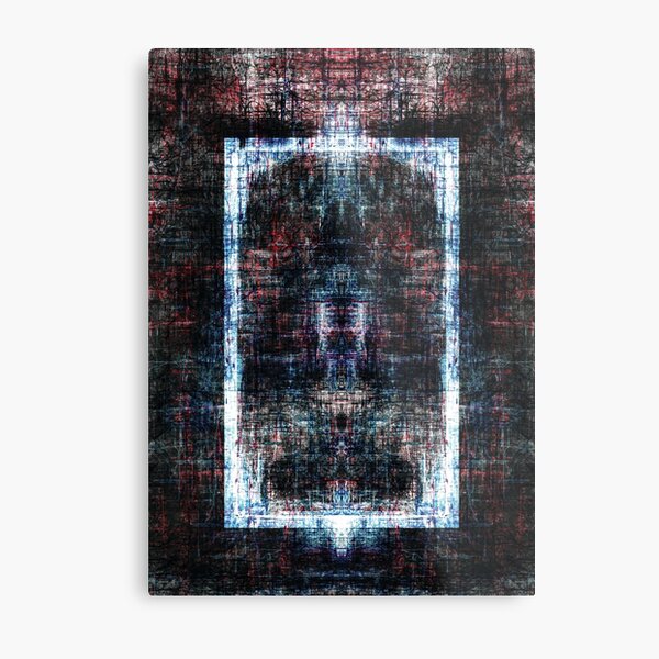 Kinetic Symmetry 001 Metal Print