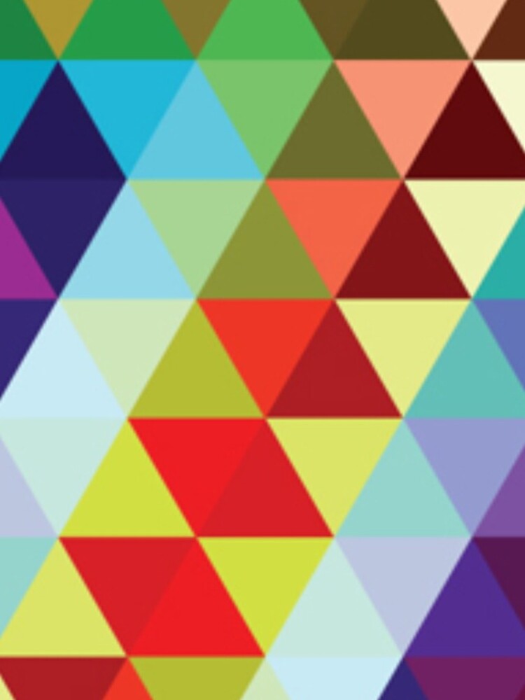 Thumbnail 4 of 4, Samsung Galaxy Phone Case, Kawaii Sweet Triangle Pattern designed and sold by AbstractCreatur.