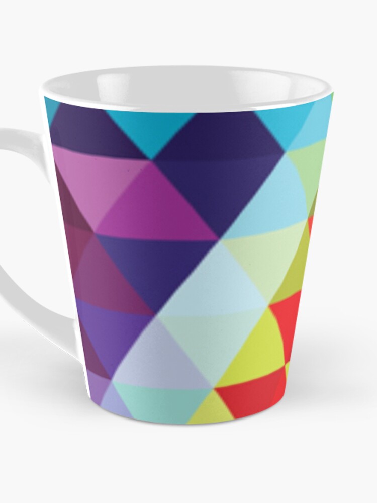 Thumbnail 3 of 4, Coffee Mug, Kawaii Sweet Triangle Pattern designed and sold by AbstractCreatur.