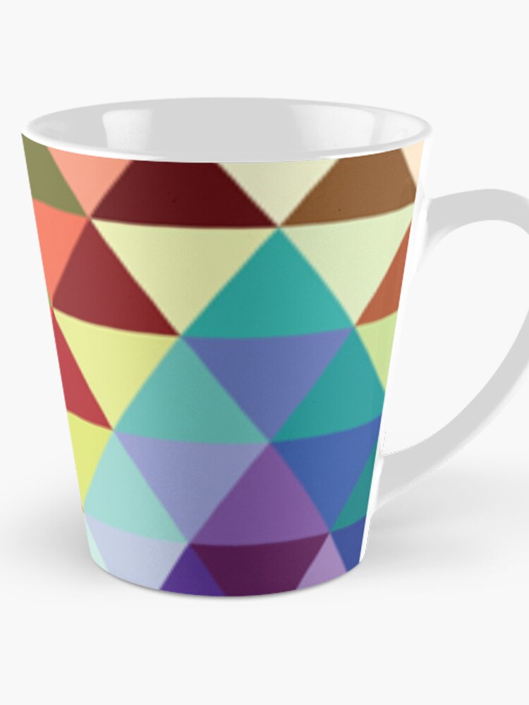 Thumbnail 1 of 4, Coffee Mug, Kawaii Sweet Triangle Pattern designed and sold by AbstractCreatur.