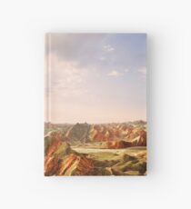 Sunrise over the Painted Mountains Hardcover Journal