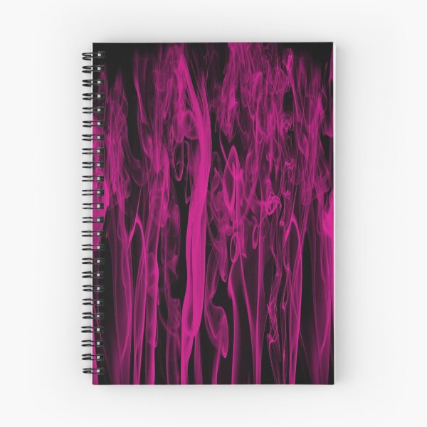 Item preview, Hot Pink Smoke on Black Background Large designed and sold by Darcy777.