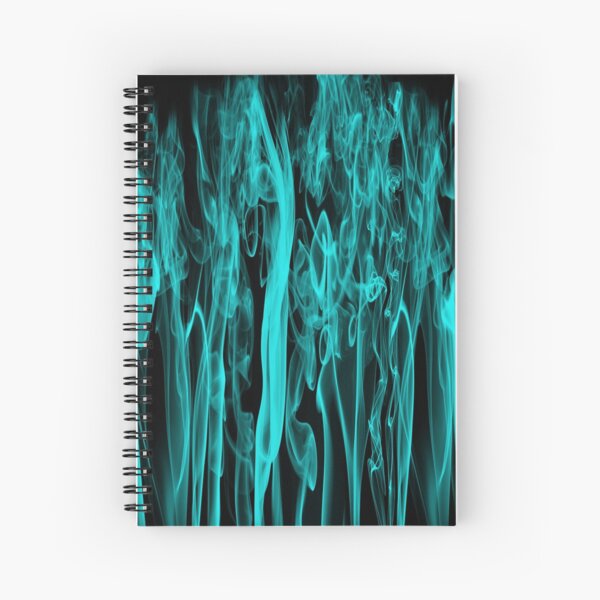 Item preview, Teal Smoke on Black Background Large designed and sold by Darcy777.