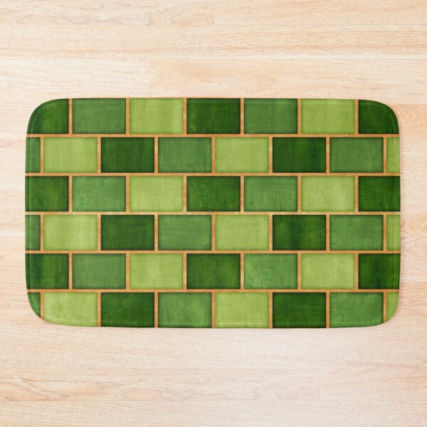 Item preview, Gold and Green Bricks designed and sold by Elsy's Art.