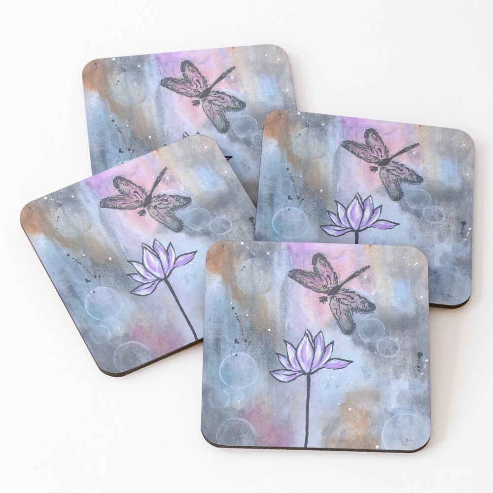 Item preview, Coasters (Set of 4) designed and sold by LiveWildnSacred.