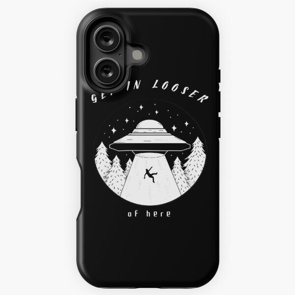 Society6 iPhoneケース Get In Loser 宇宙 UFO Get In Loser iPhone Cases for Sale | Redbubble