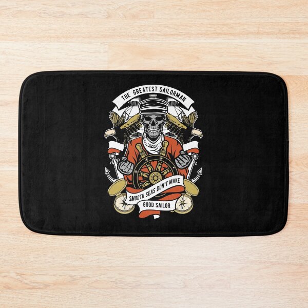 Item preview, SAILORMAN SKULL QUOTE RETRO DESIGN designed and sold by Timcito.