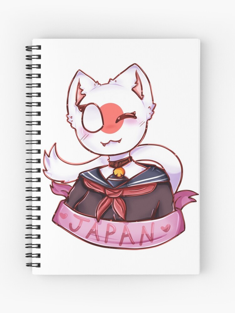 Neko Japan (CountryHumans) Sticker for Sale by Norway-Addict