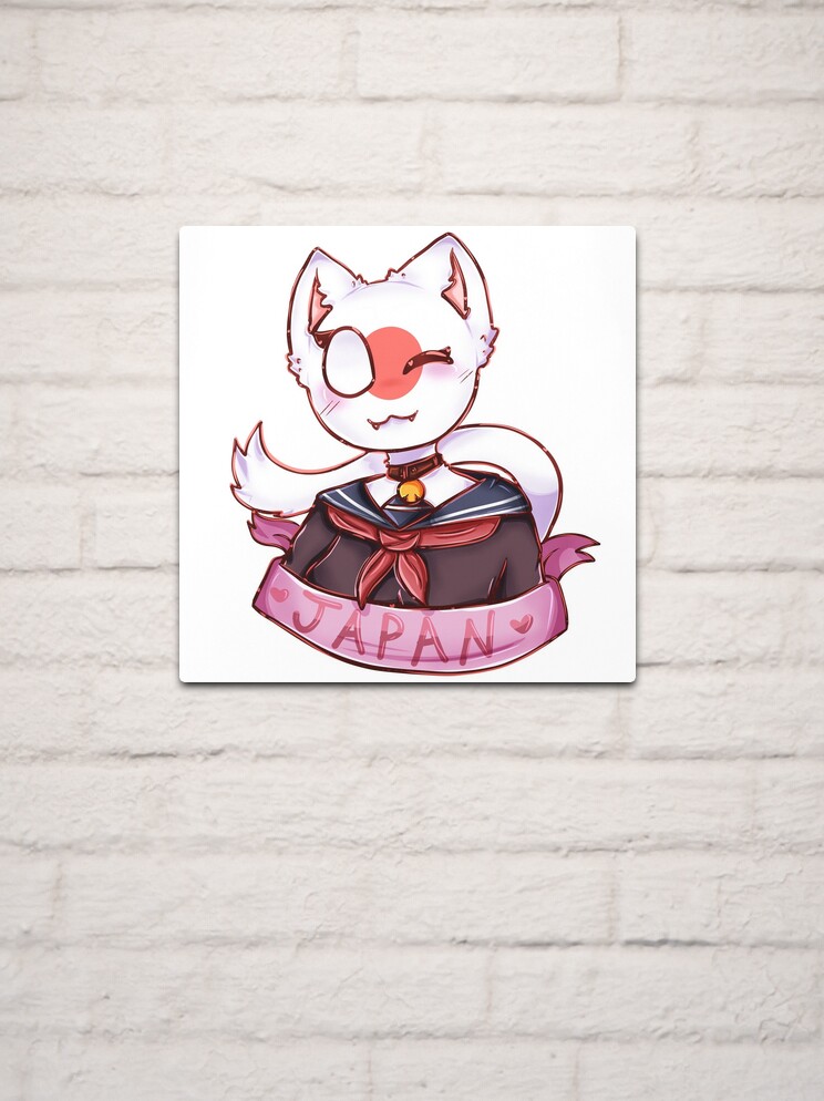 Neko Japan (CountryHumans) Sticker for Sale by Norway-Addict