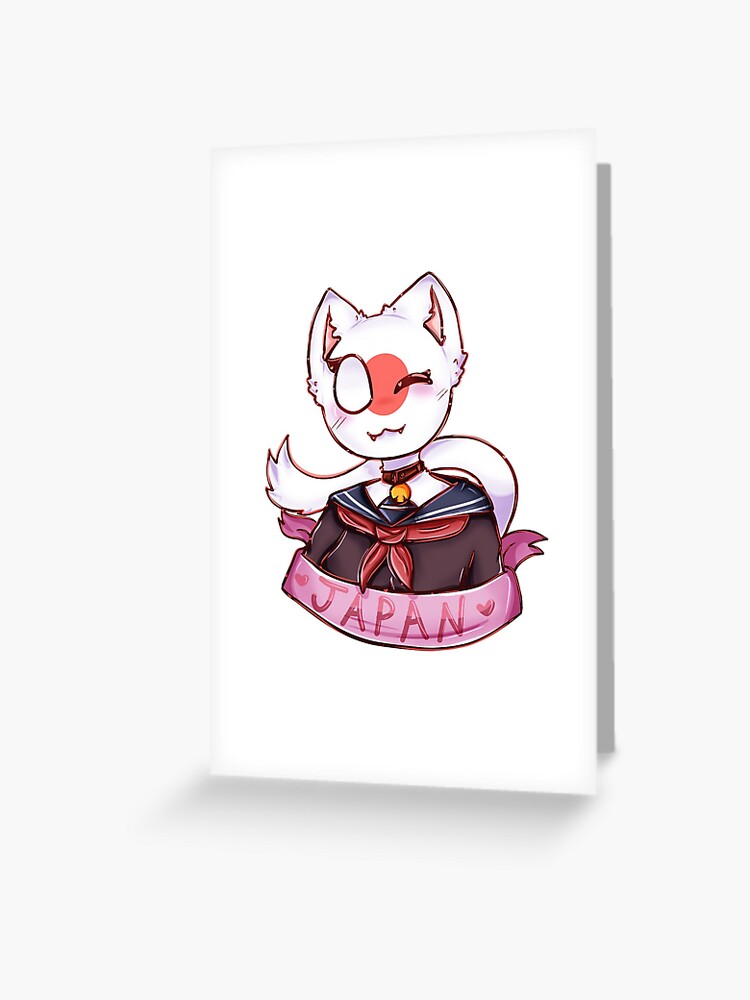 Neko Japan (CountryHumans) Sticker for Sale by Norway-Addict