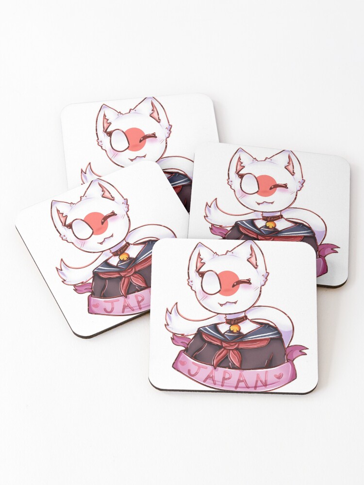 Neko Japan (CountryHumans) Pin for Sale by Norway-Addict