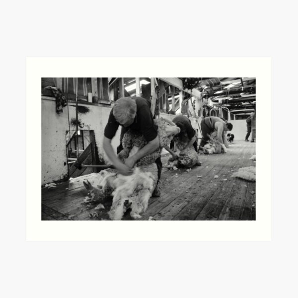 The Team at Work Art Print