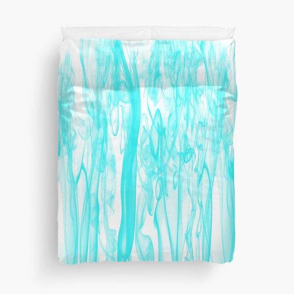 Item preview, Teal Smoke on White Background Large designed and sold by Darcy777.