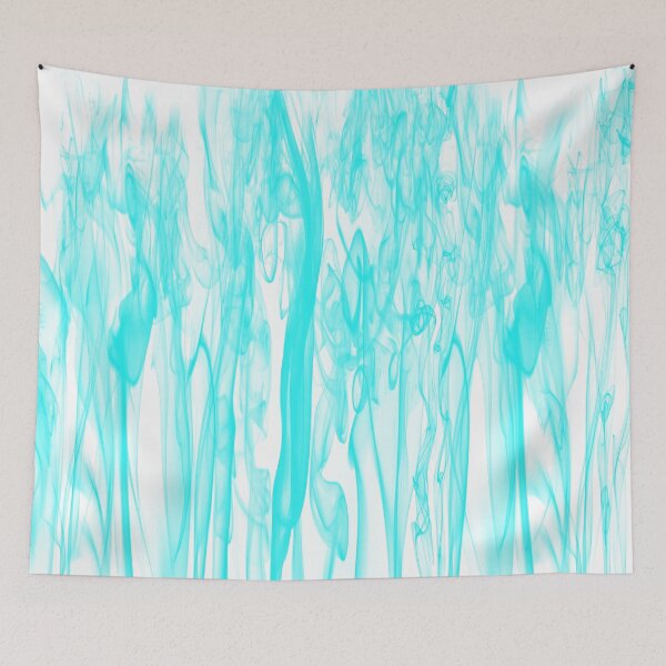 Item preview, Teal Smoke on White Background Large designed and sold by Darcy777.