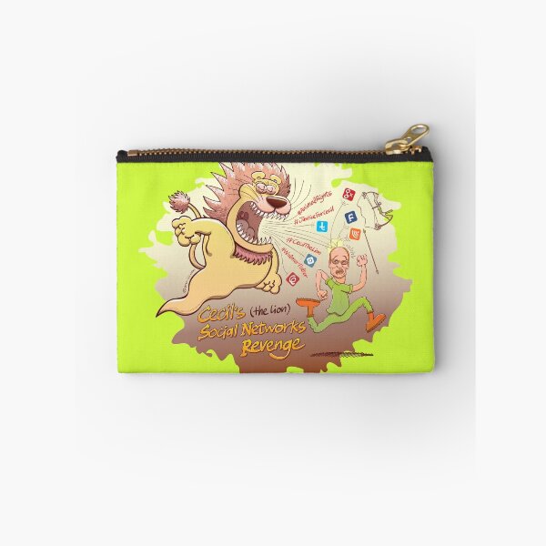 Item preview, Cecil the Lion's Social Networks Revenge designed and sold by Zoo-co.