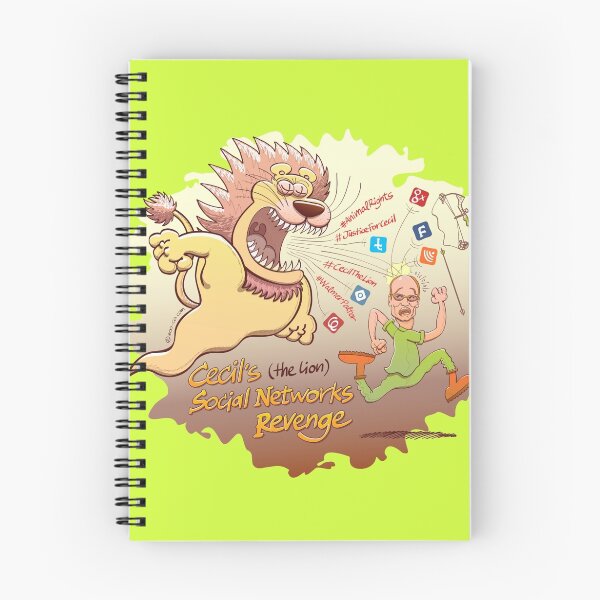 Item preview, Cecil the Lion's Social Networks Revenge designed and sold by Zoo-co.