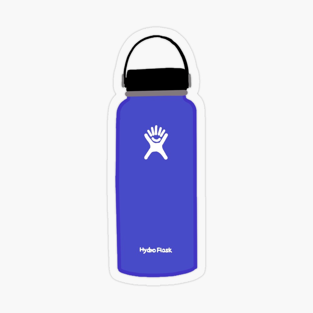 Purple Hydro Flask Sticker for Sale by MaPetiteFleur