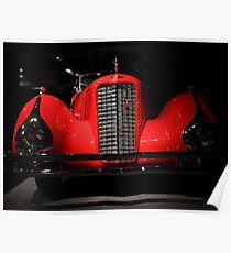 Red Cadillac Poster