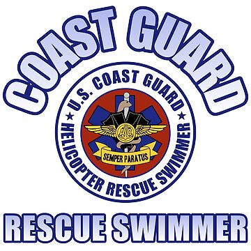Artwork thumbnail, Coast Guard Rescue Swimmer by MilitaryVetShop